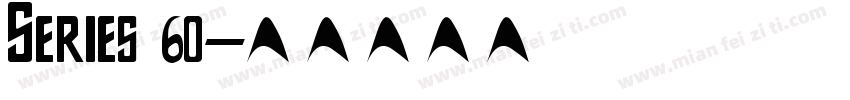 Series 60字体转换